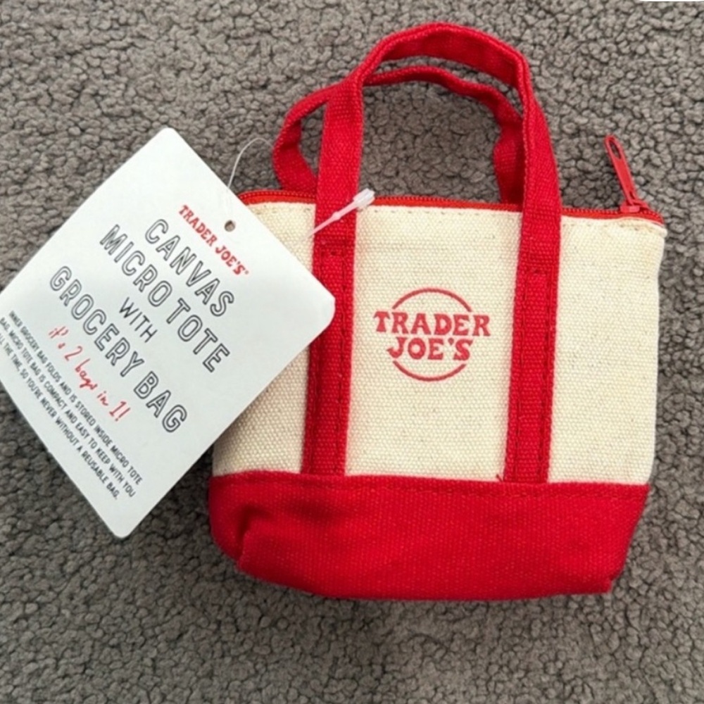 Trader Joe's Canvas Micro Tote